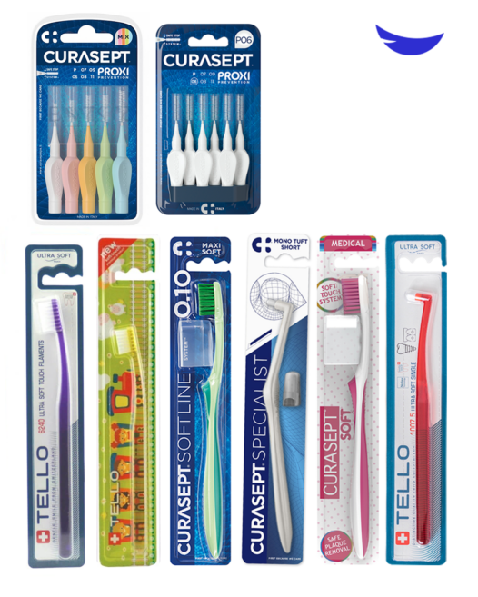 Zestaw 2. Profesjonalny zestaw mistrza szczotkowania zębów