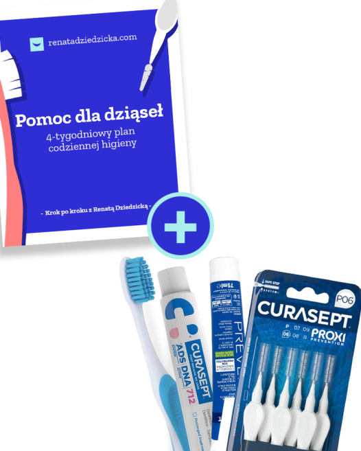 Pomoc dla dziąseł – PORADNIK + ZESTAW